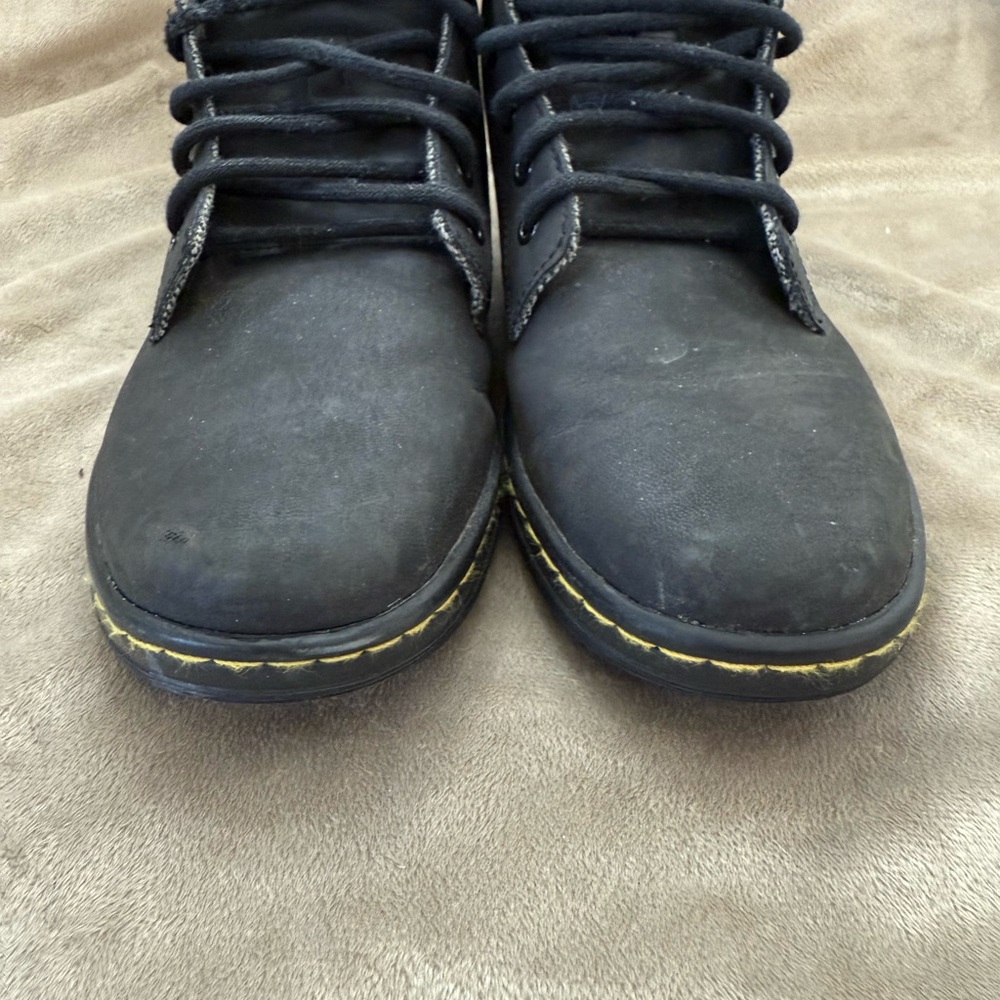 * Dr. Martens Leather Black Maelly Ankle Boots - Picture 6 of 10